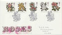 1991-07-16 Roses Stamps Rosebush FDC (60630)