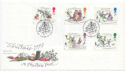 1993-11-09 Christmas Stamps Bethlehem FDC (60653)