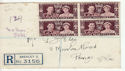 1937-05-13 KGVI Coronation Stamps Penge cds FDC (60725)