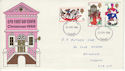 1968-11-25 Christmas Stamps Cardiff FDC (60794)