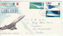 1969-03-03 Concorde Stamps Huddersfield FDC (60952)