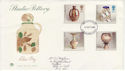 1987-10-13 Studio Pottery Stamps Stoke FDI (61036)