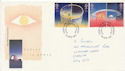1991-04-23 Europe in Space Stamps Cardiff FDC (61041)