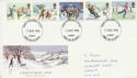 1990-11-13 Christmas Stamps Cardiff FDC (61047)