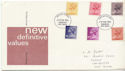 1976-02-25 Definitive Stamps Chichester FDC (61095)