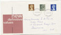 1979-08-15 Definitive Stamps Lancashire FDC (61103)
