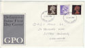 1967-06-05 Definitive Stamps Exeter FDC (61125)