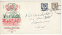 1968-09-04 Wales Definitive Stamps Cardiff FDC (61130)