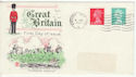 1969-01-06 Definitive Stamps Newcastle FDC (61132)