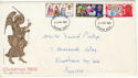 1969-11-26 Christmas Stamps Brighton FDC (61141)