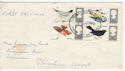 1966-08-08 Birds Stamps Romford FDC (61243)