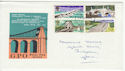 1968-04-29 British Bridges Stamps Cardiff FDC (61249)
