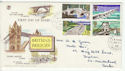 1968-04-29 British Bridges Stamp Maidenhead cds FDC (61252)