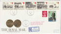 1984-07-31 Mailcoach Stamps Bath cds FDC (61289)