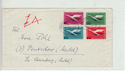 Germany 1955 Lufthansa Stamps on Cover (61382)