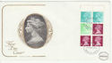 1976-03-10 10p Booklet Stamps Windsor FDC (61400)