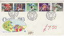 1983-11-16 Christmas Stamps Nasareth FDC (61419)