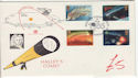 1986-02-18 Halleys Comet Stamps London SE10 FDC (61422)