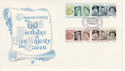 1986-04-21 Queen's 60th Birthday Stamps Windsor FDC (61486)