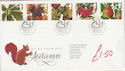 1993-09-14 Autumn Stamps Taunton FDC (61502)