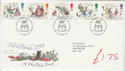 1993-11-09 Christmas Stamps Bureau FDC (61505)