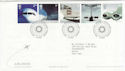 2002-05-02 Airliners Stamps T/House FDC (61619)