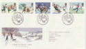 1990-11-13 Christmas Stamps Bureau FDC (61892)
