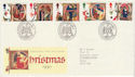 1991-11-12 Christmas Stamps Bureau FDC (61898)