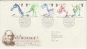 1991-08-20 Dinosaurs Stamps Bureau FDC (61909)