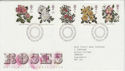 1991-07-16 Roses Stamps Bureau FDC (61911)