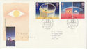 1991-04-23 Europe in Space Stamps Bureau FDC (61922)