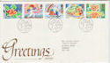 1989-01-31 Greetings Stamps Lover FDC (61987)