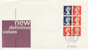 1989-04-25 Definitive Bklt Stamps London EC1 FDC (62048)