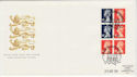 1989-04-25 Definitive Bklt Stamps Windsor FDC (62066)