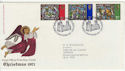 1971-10-13 Christmas Stamps Canterbury FDC (62084)