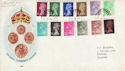 1971-02-15 Definitive Stamps Ampleforth cds FDC (62090)