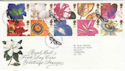 1997-01-06 Greetings Flowers Stamps Kew FDC (62128)