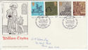 1976-09-29 Caxton Printing Stamps Plymouth FDC (62182)