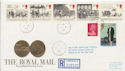 1984-07-31 Mailcoach Stamps Fleet St cds FDC (62321)