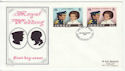 1973-11-14 Jersey Royal Wedding Stamps FDC (62334)