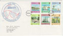 1980-10-01 Jersey Geographical Society Stamps FDC (62364)