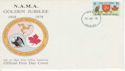 1978-06-10 IOM NAMA Jubilee Stamp Peel cds FDC (62462)