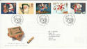 1997-10-27 Christmas Stamps Bureau FDC (62548)
