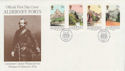 1986-09-23 Alderney Forts Stamps FDC (62618)