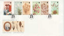 1988-11-15 Guernsey Wild Flowers Stamps FDC (62633)