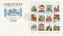1988-11-15 Guernsey Christmas M/S FDC (62634)