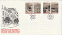 1987-05-05 Guernsey Europa Architecture Stamps FDC (62635)