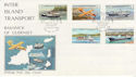 1981-08-25 Guernsey Island Transport Stamps FDC (62664)