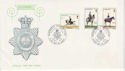 1975-04-01 Guernsey HV Definitive Stamps Horses FDC (62674)