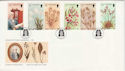 1988-11-15 Guernsey Wild Flowers Stamps FDC (62689)